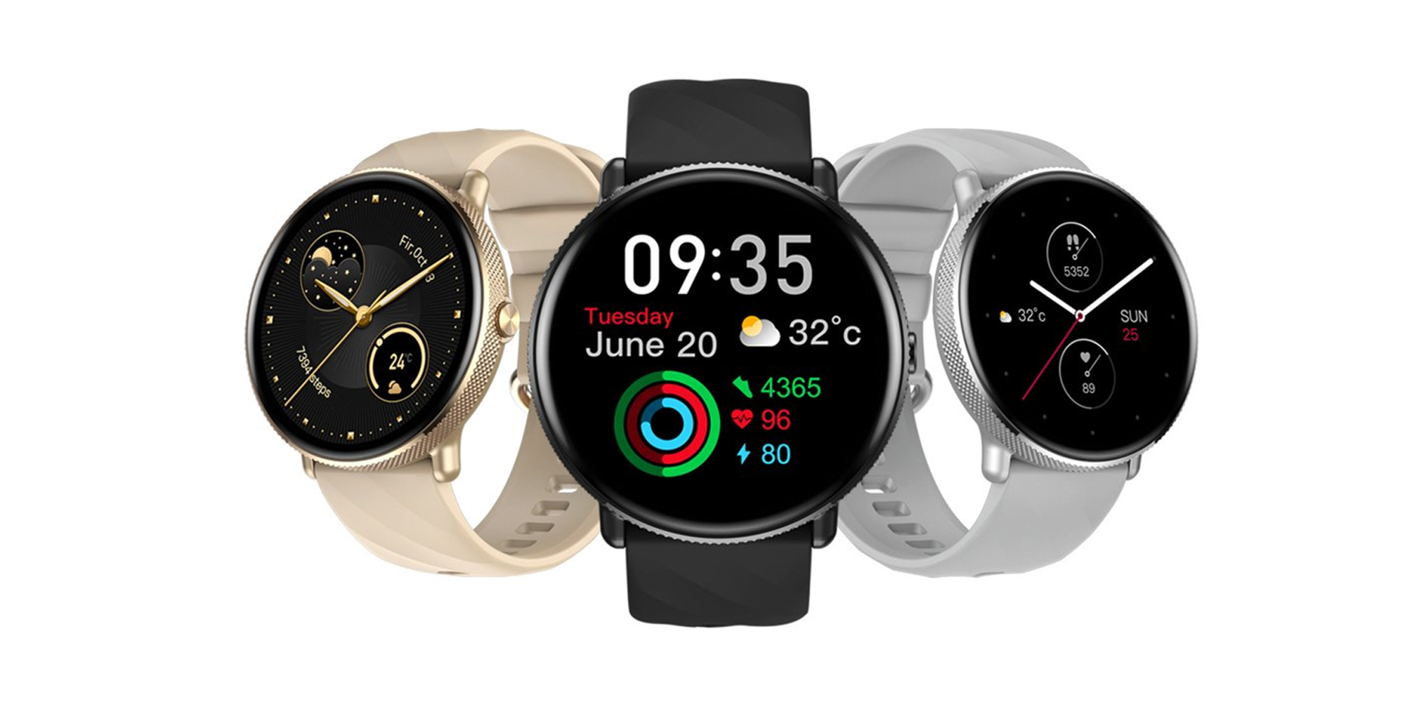 Smartwatch  Zeblaze GTR 3 Pro - srebrny